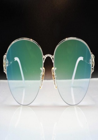 Revillon vintage sunglasses silver brand new