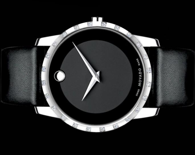 Movado diamonds ds07.3.14 women's watch museum H0