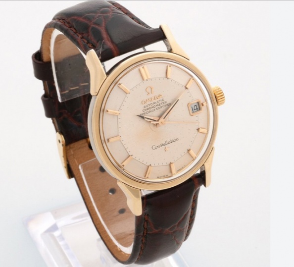 Omega constellation pie pan automatic cal.561 gold capped H0
