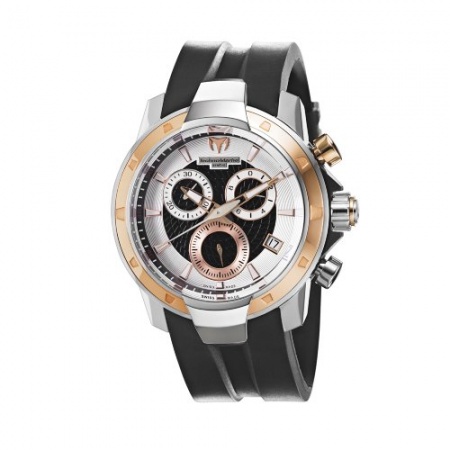 Technomarine men's 609025 uf6 chronograph black dial watch H0