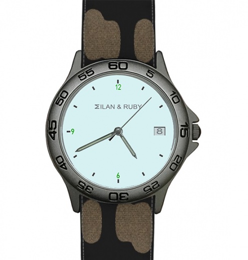 Milan & ruby excellence 8815 quartz men's watch H0