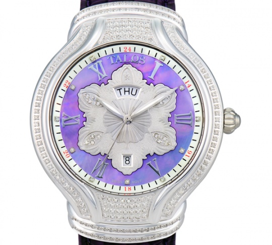 Talos 2161-02 full diamond dress watch H0