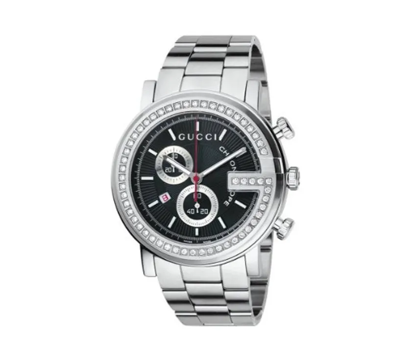Gucci G Chrono Natural Diamond 101M Quartz 44MM